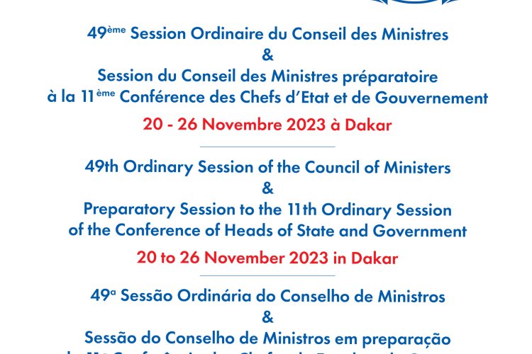 49ème Session du Conseil des Ministres de l’OMVG et de la Session préparatoire de la 11ème Conférence des Chefs d’Etat et de Gouvernement de l’OMVG